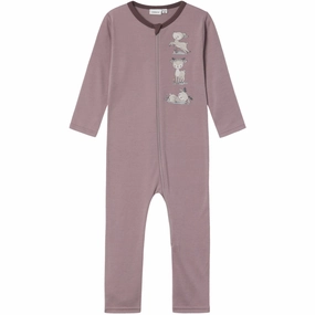 Name It Purple Dove Willit Wool Onesie Soft Shopping Bold Traveler
