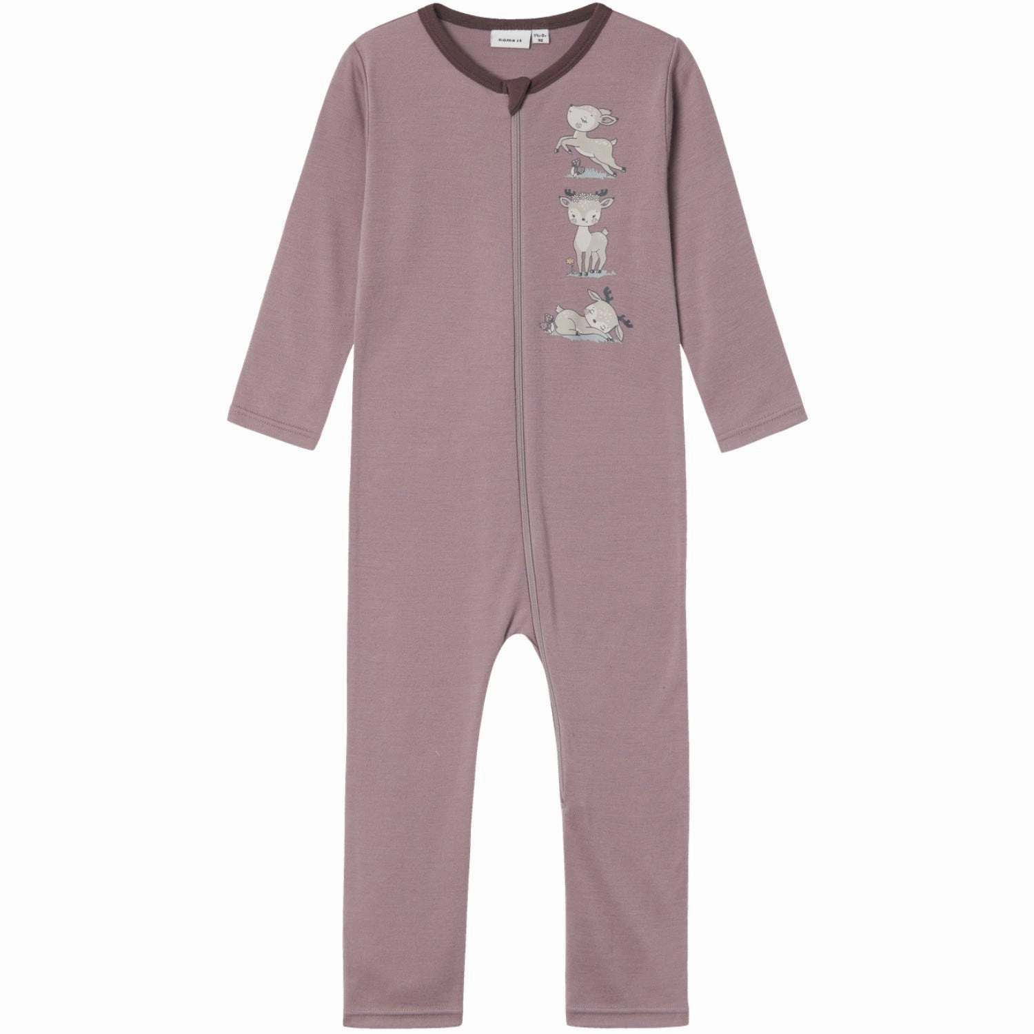 Active Kids Name It Purple Dove Willit Wool Onesie