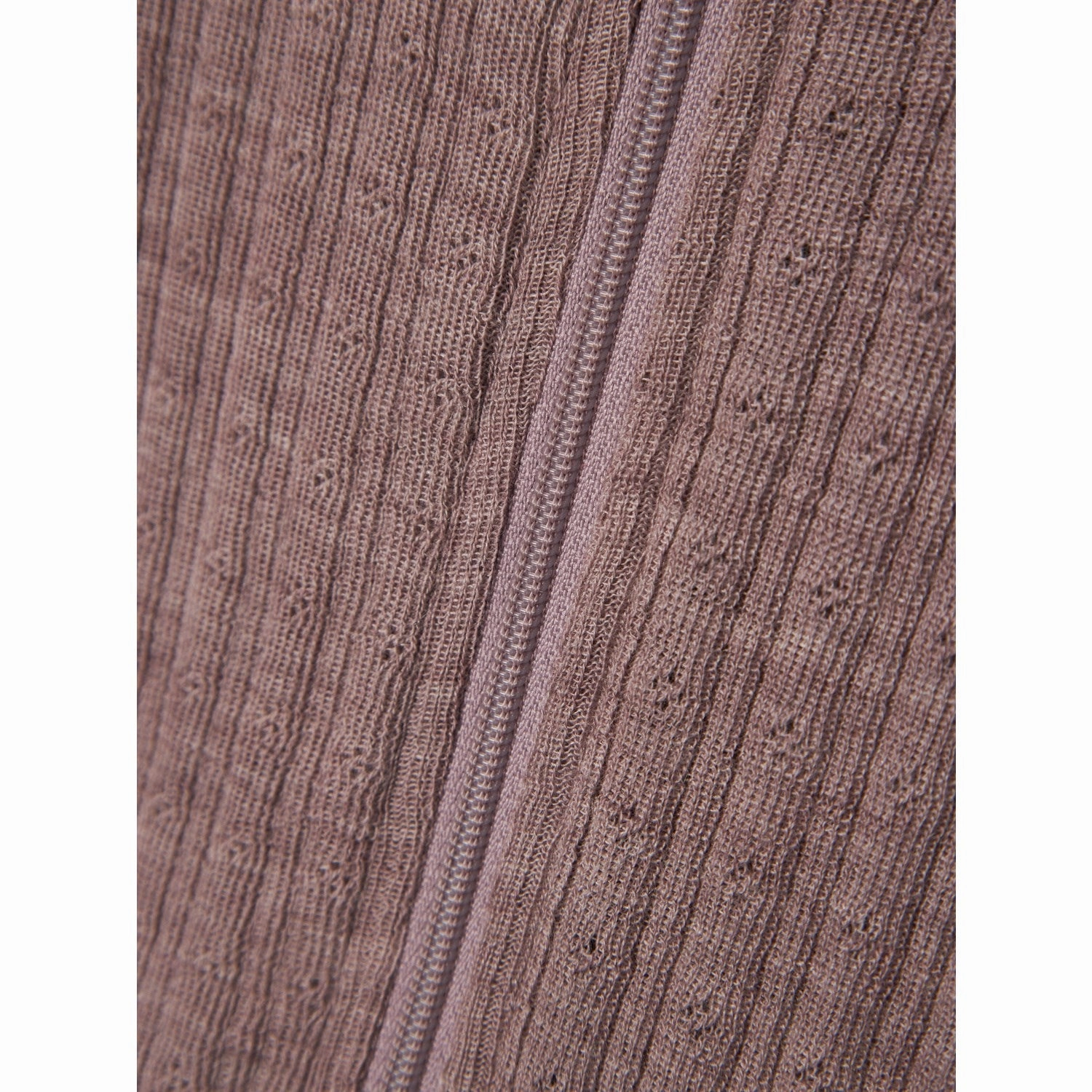 Name It Purple Dove Wossa Wool/Silk Rib Nightsuit Loose Fancy Luxury Minimal