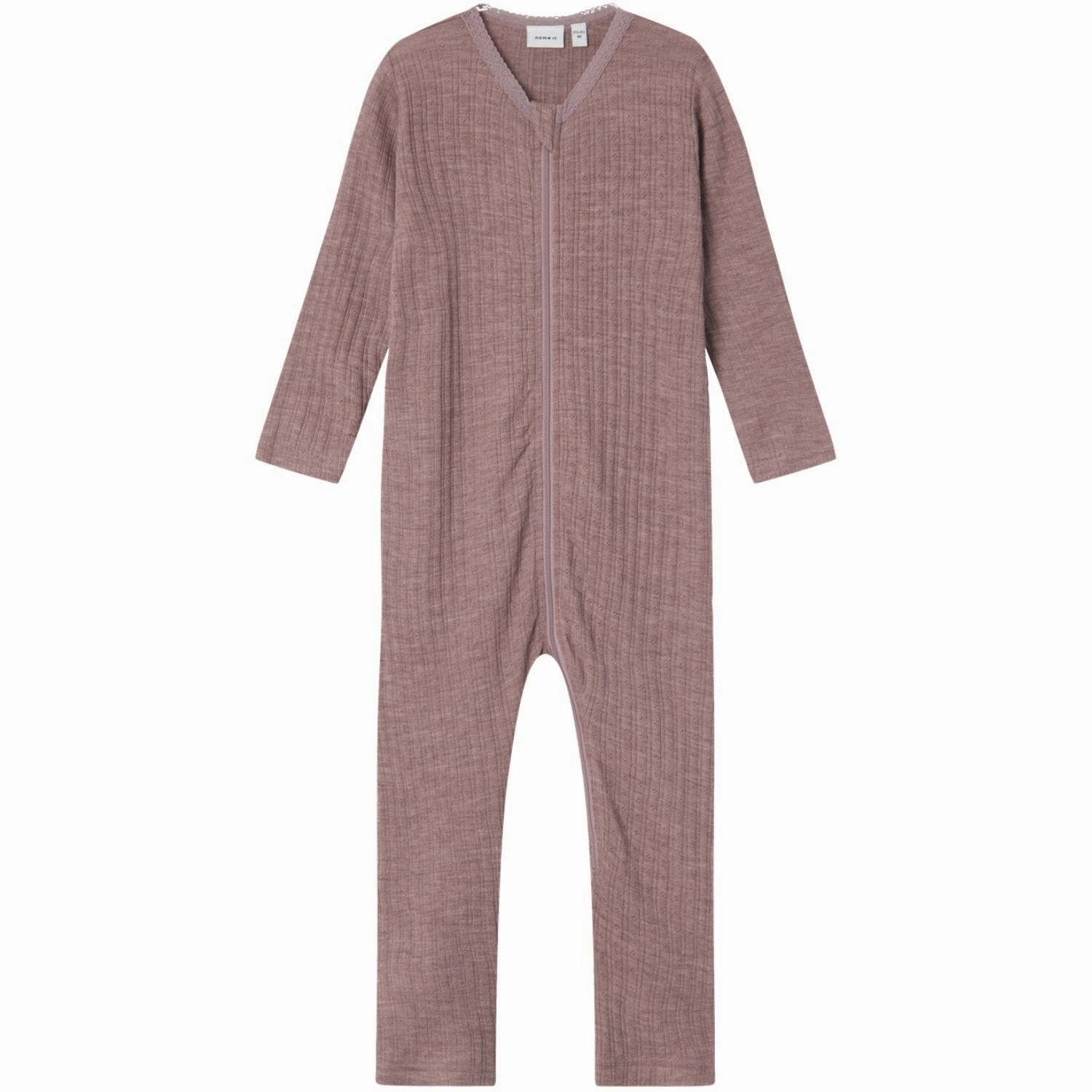 Easy Draping Name It Purple Dove Wossa Wool/Silk Rib Nightsuit