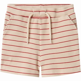 Name It Red Ochre Fully Shorts Beach-Ready Look Athletic Shorts