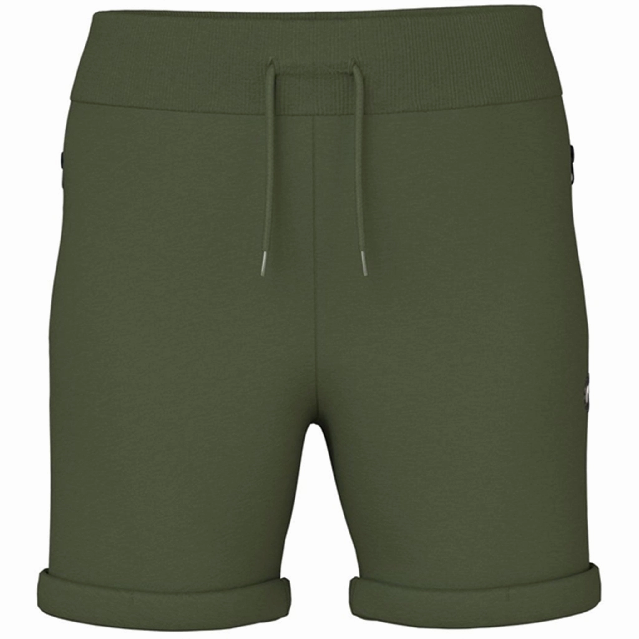 Name it Rifle Green Vimo Sweat Shorts Noos Soft Inner Lining