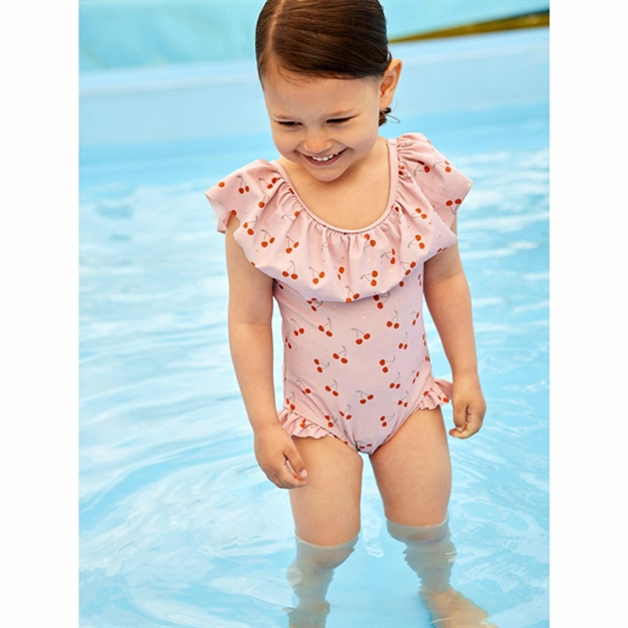 Name it Rose Smoke Zizo Swimsuit Quick Drying Lining