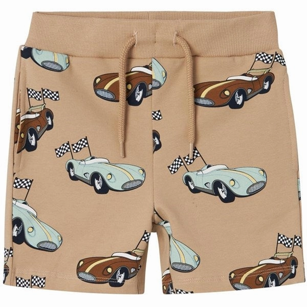 Athletic Cut Name it Savannah Tan Dani Sweat Shorts