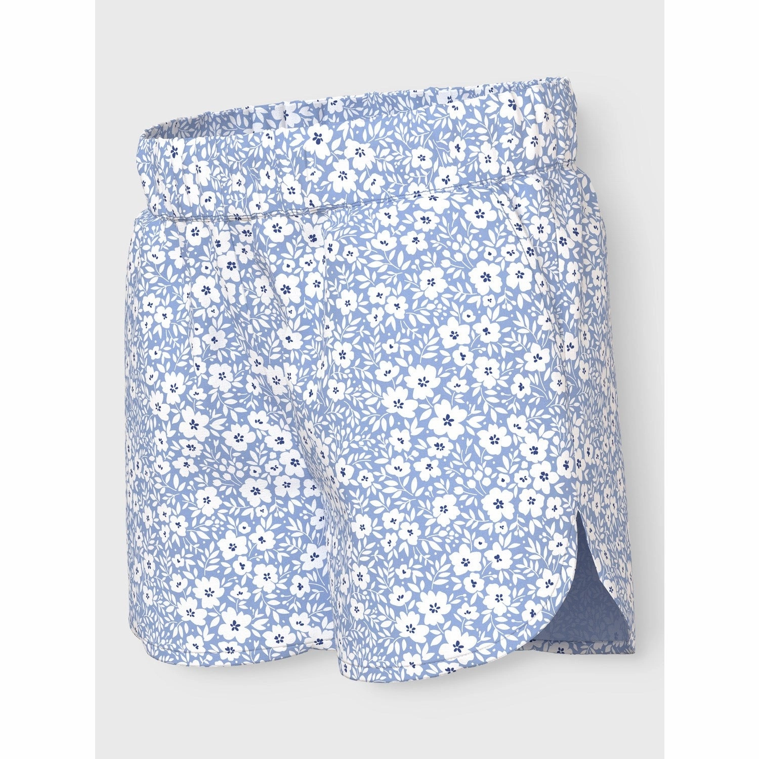 Name It Serenity White Flower Vinaya Shorts Noos Parka