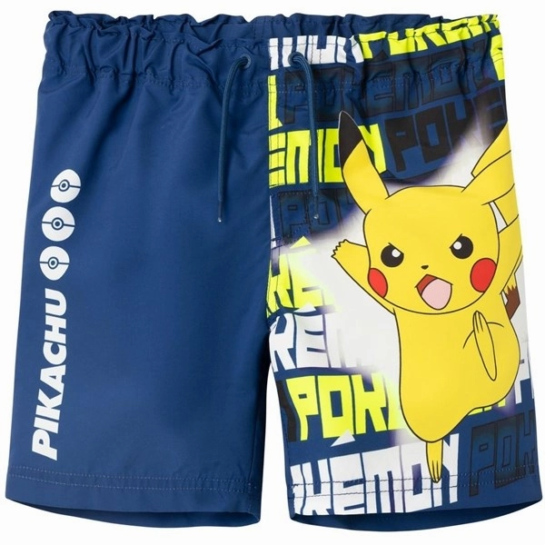 Name it Set Sail Makhi Pokemon Swim Shorts Noos Easy Care