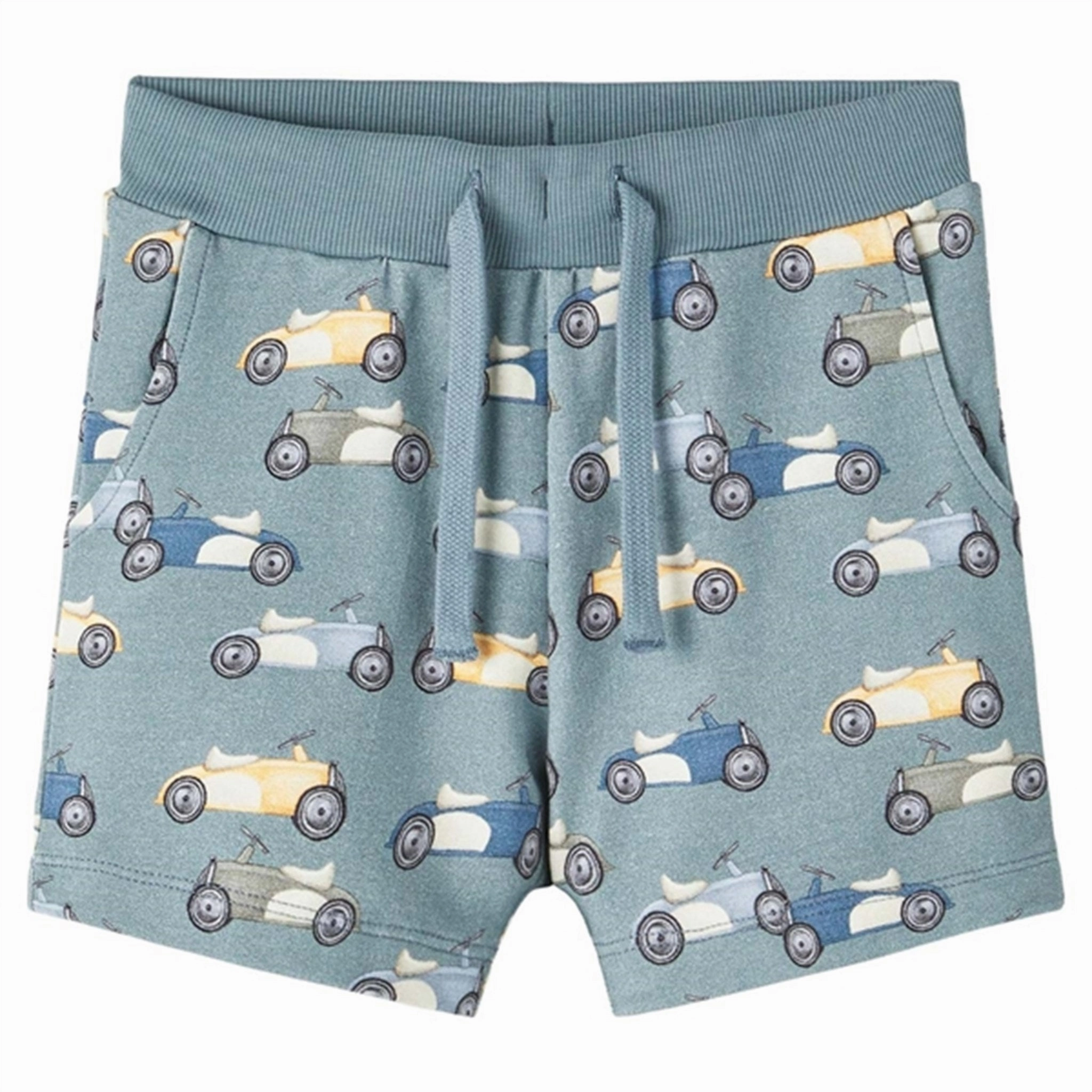 Wrinkle Resistant Material Name it Smoke Blue Jallie Sweat Shorts