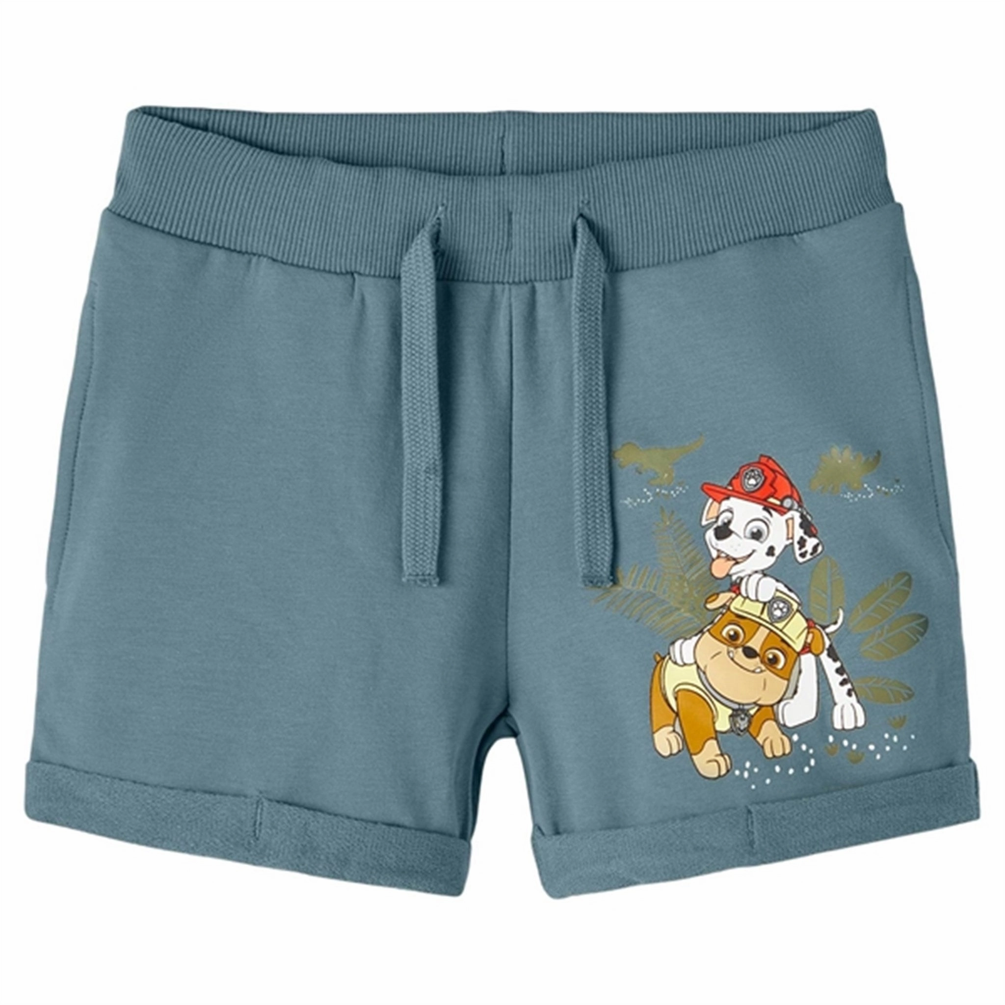 Name it Smoke Blue Milt Paw Patrol Sweat Shorts Simple Cut
