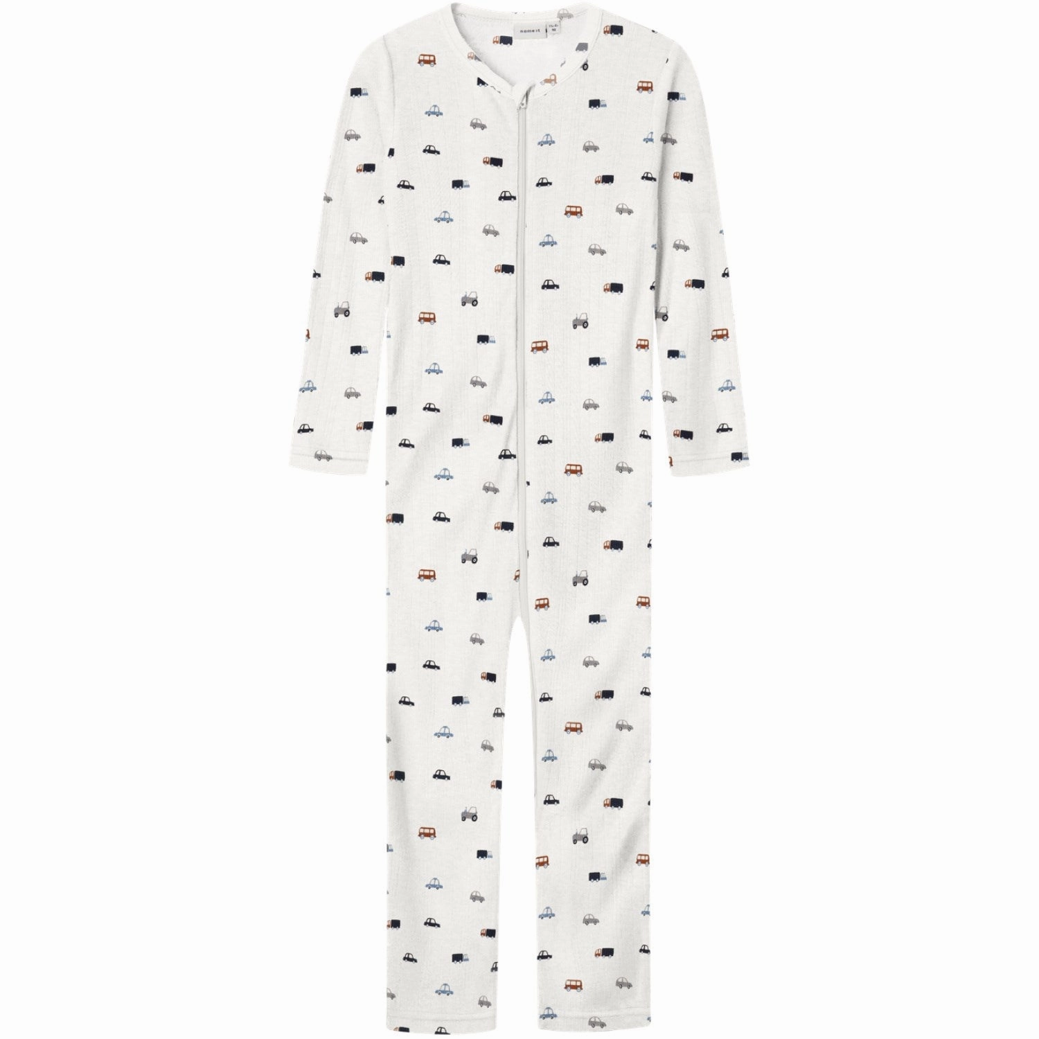 Name It Snow White Small Cars Nmmwang Wool Needle Nightsuit Neutral Base Night Ready