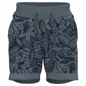 Name it Stormy Weather Vermo Sweat Shorts AOP barbecue outfit