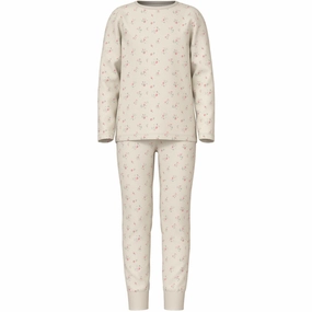 Name It Turtledove Nkfnightset Flower Noos Roomy Fit