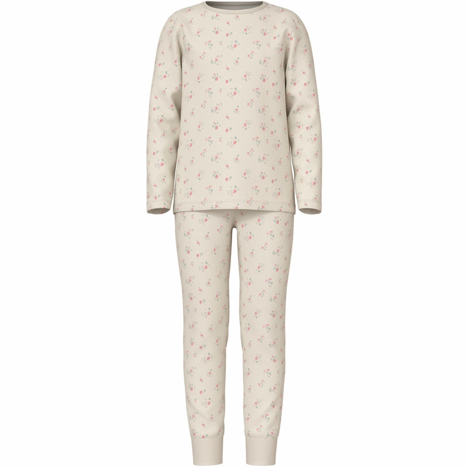 Name It Turtledove Nkfnightset Flower Noos Roomy Fit