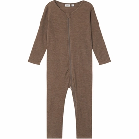 Stylish Durable Beach Dynamic Name It Walnut Wossa Wool/Silk Rib Nightsuit