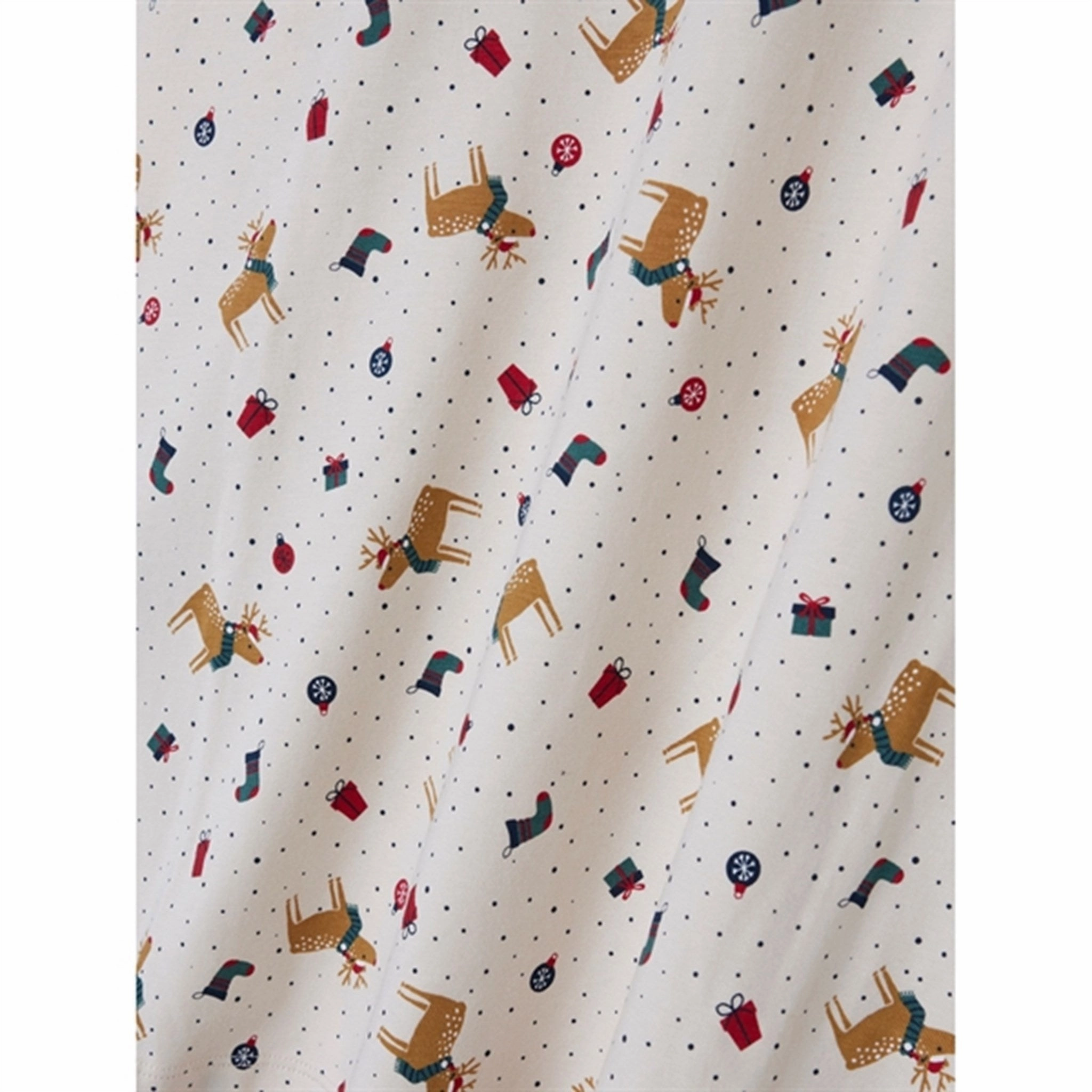 Flexible Elastic Seams Name it Whitecap Gray Ovismas Pajamas Adult