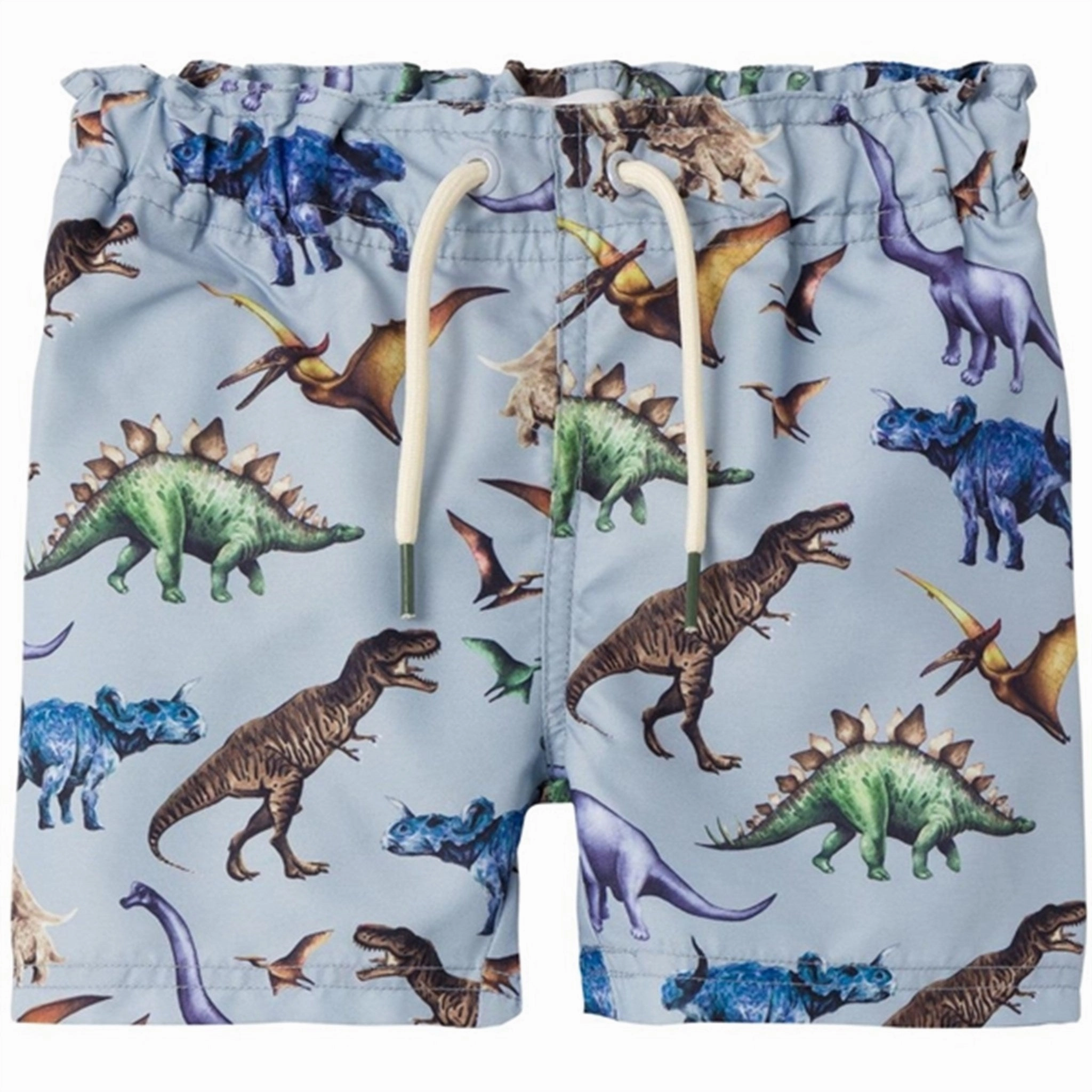 Name it Zen Blue Dinosaurs Zimon Swim Shorts Reflective Trims