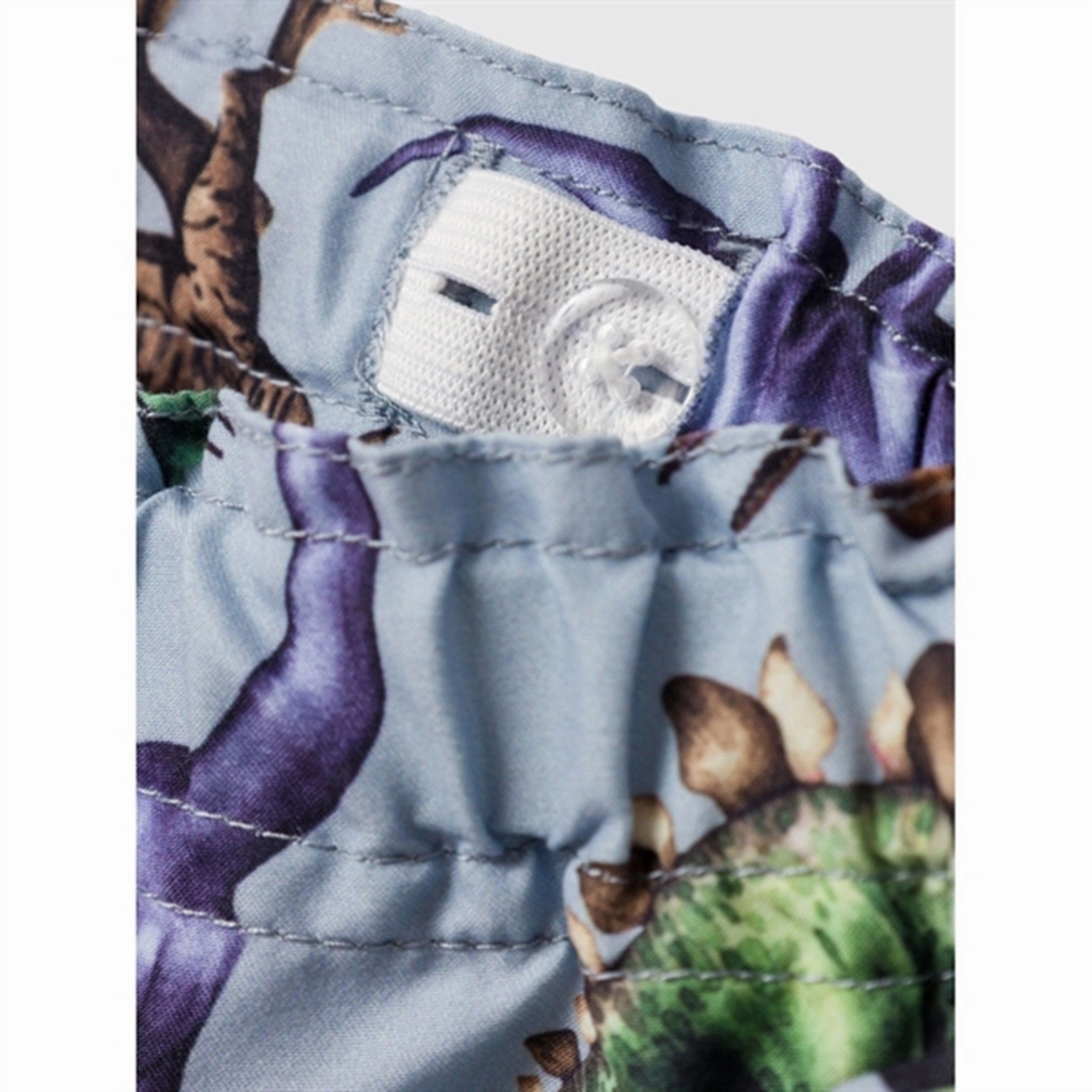 Year-Round Quick Drain Vents Name it Zen Blue Dinosaurs Zimon Swim Shorts