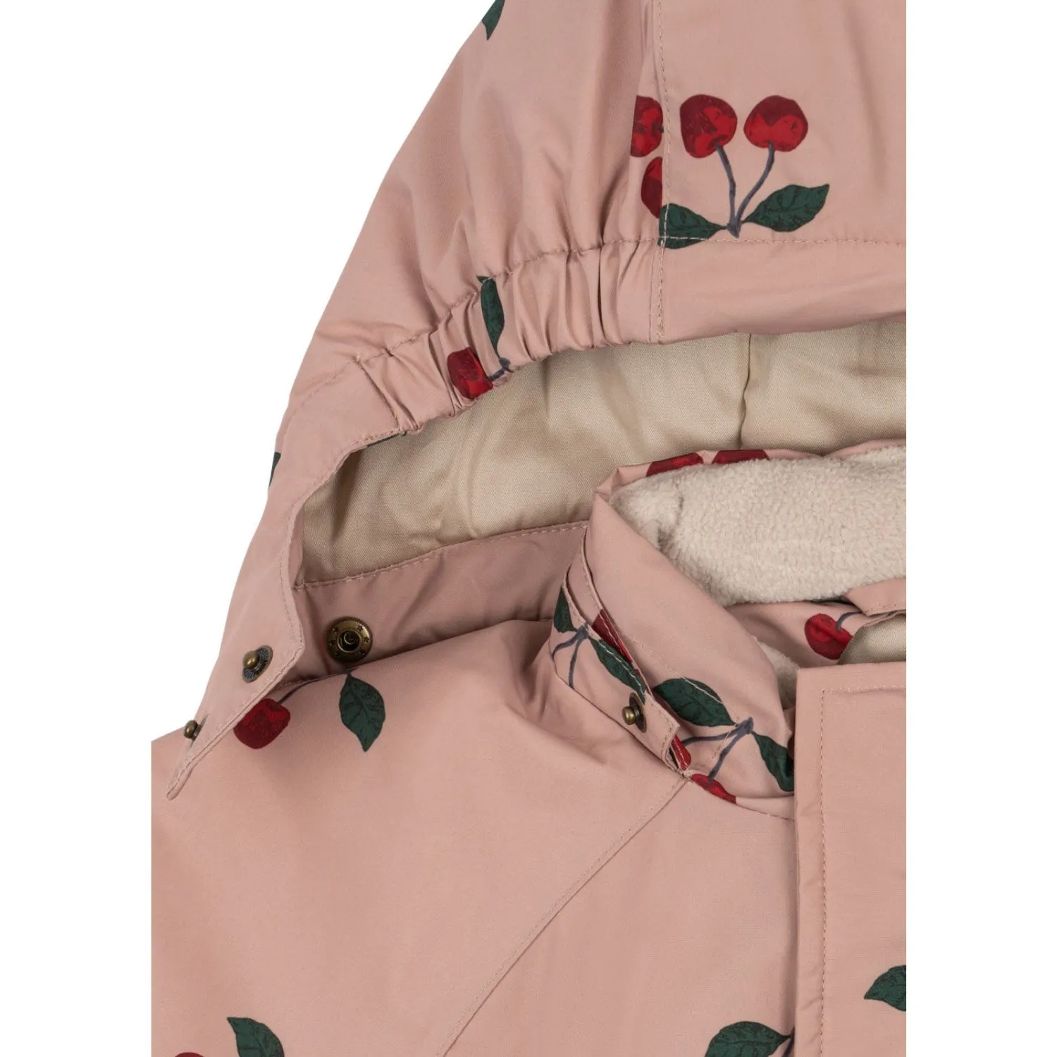 Konges Sl?jd Ma Grande Cerise Blush Nohr Snowsuit Print Soft and breathable blouse