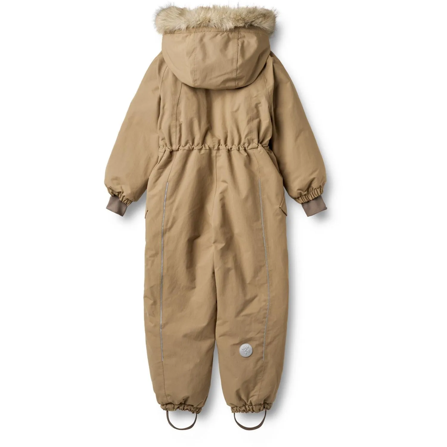 Wheat Walnut Snowsuit Moe Sequin-Detail
