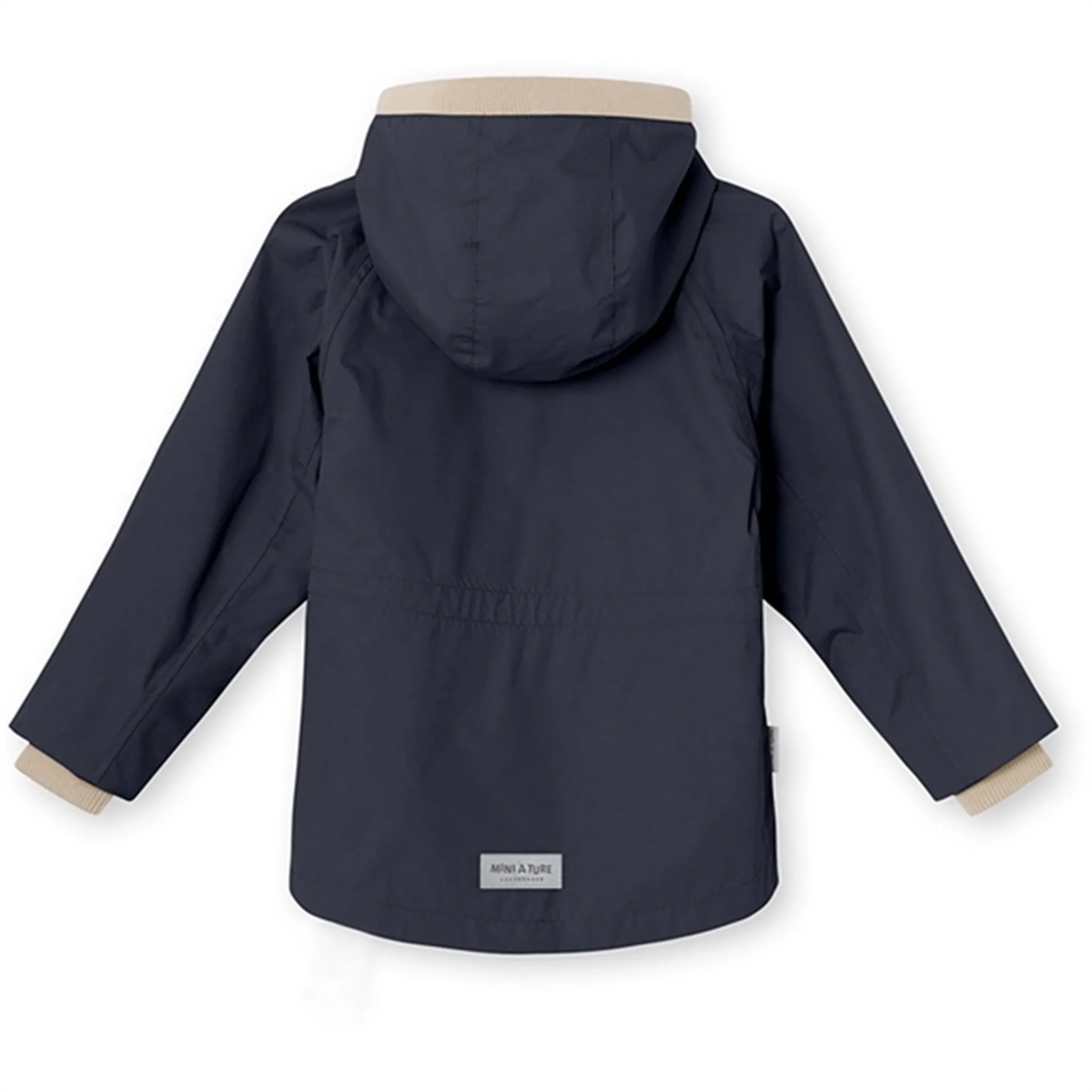 Odor Resistant Fabric museum MINI A TURE Vito Spring Anorak w/Fleece Lining Ombre Blue