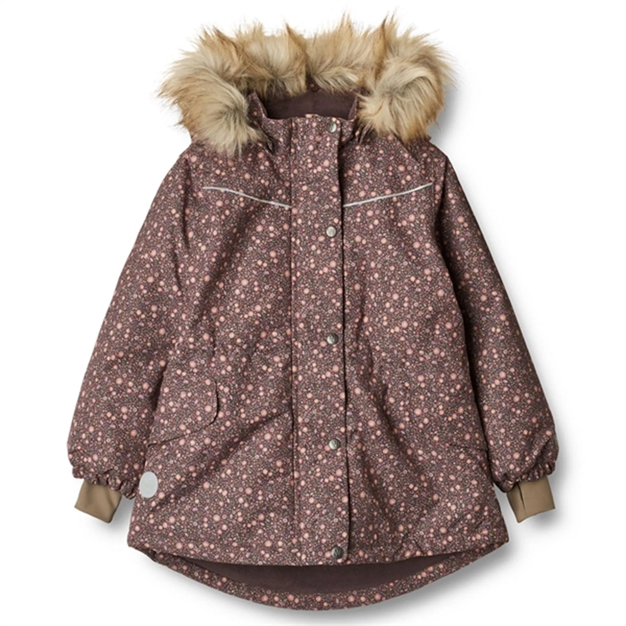 Wheat Jacket Mathilde Tech Eggplant Buttercups Music