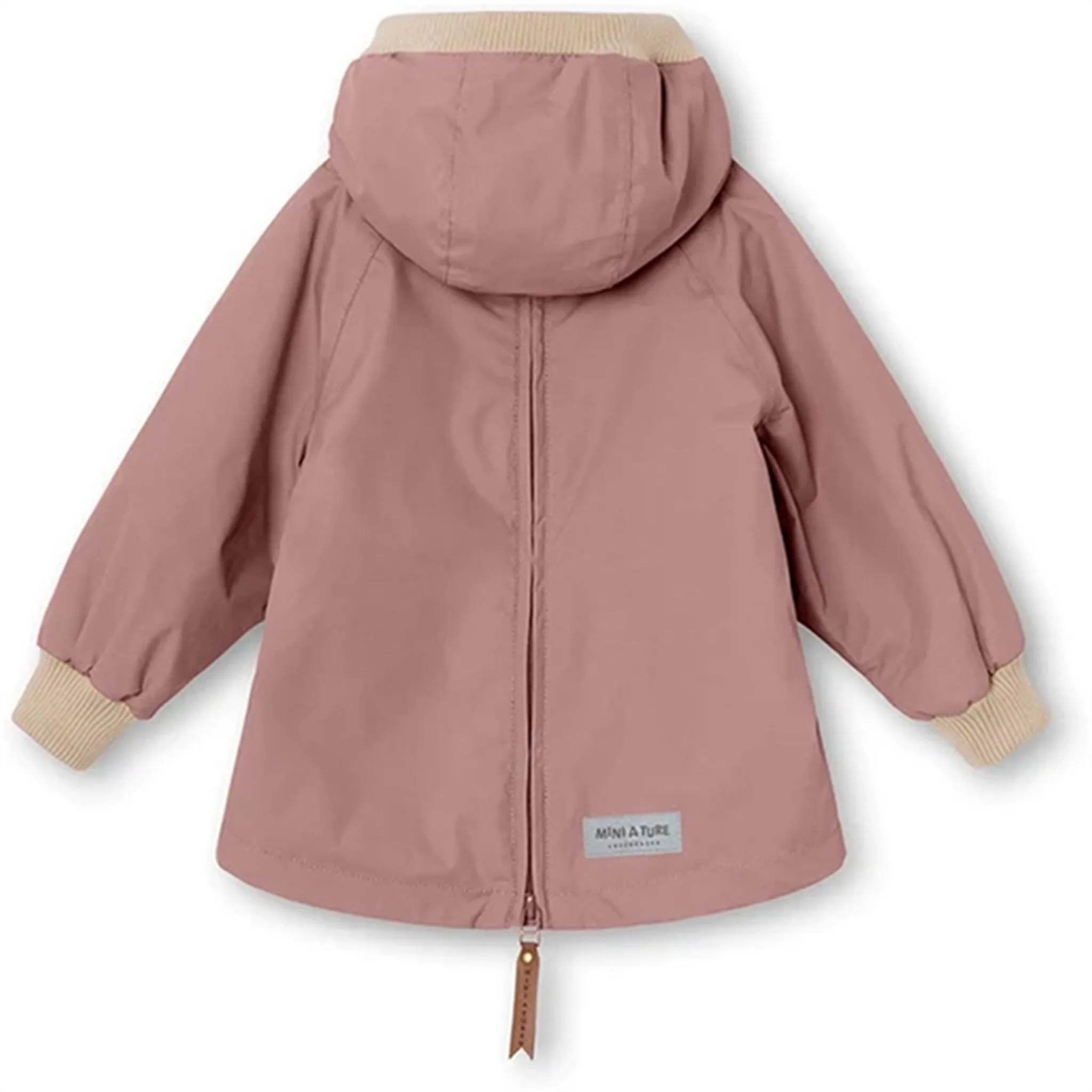 Eco-friendly MINI A TURE Baby Vito Spring Anorak Brownie