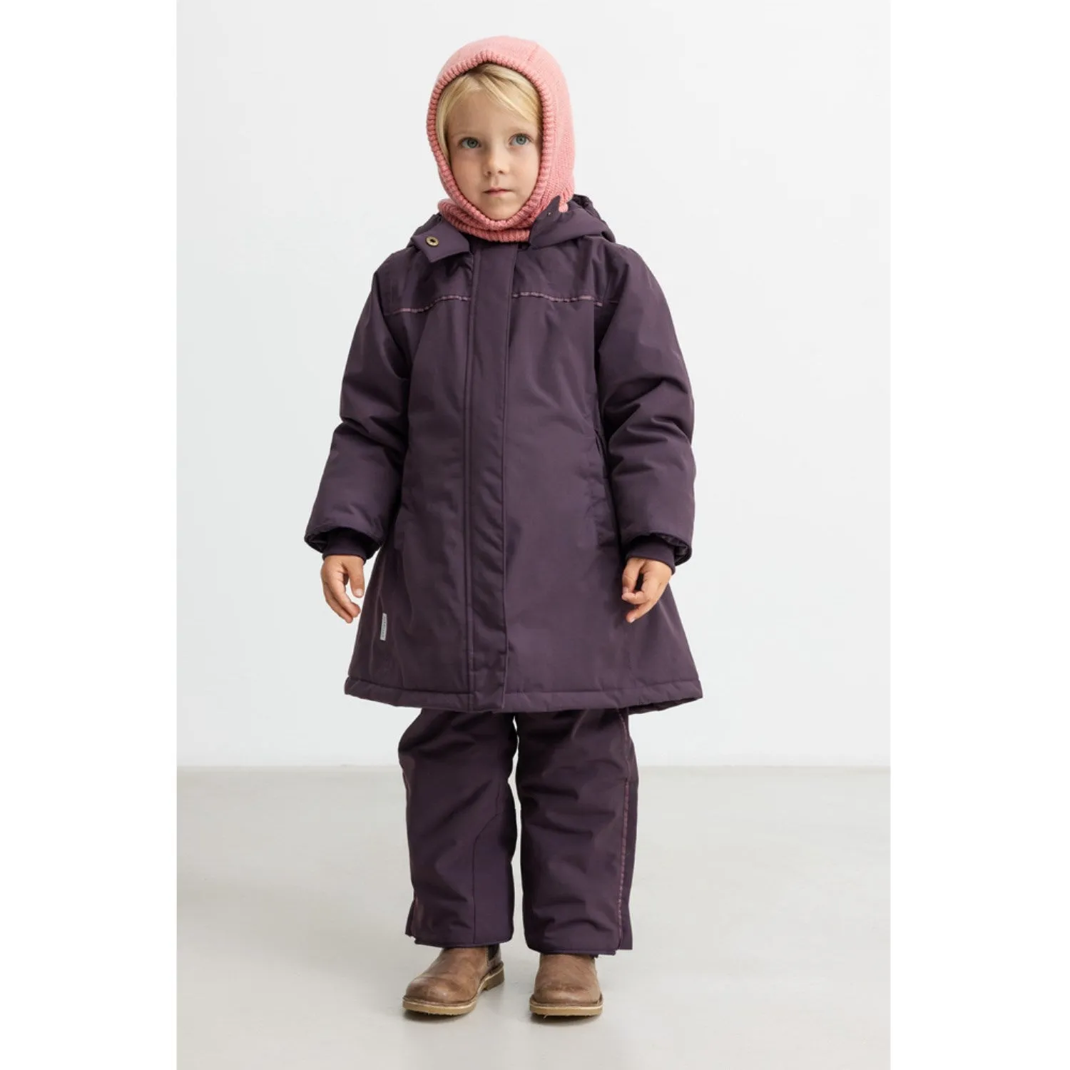 MarMar Tech. Outerwear Solid Deep Plum Olga Jacket Strategy