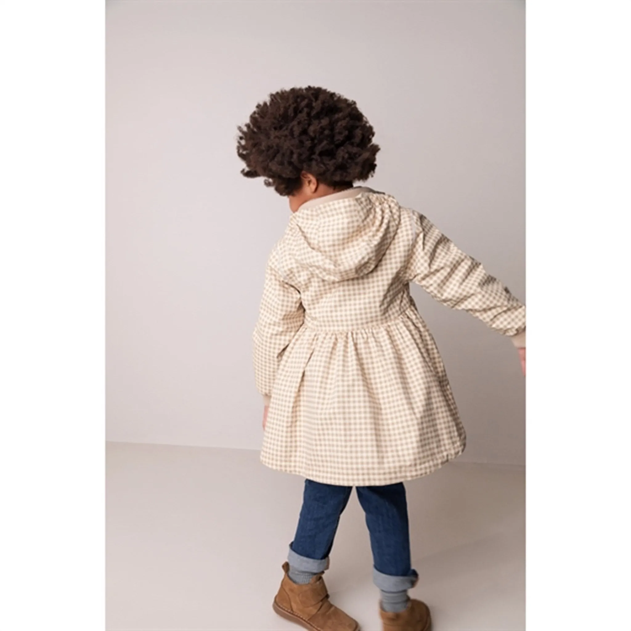 suitable for beauty pageants Smart Casual MarMar Oda Jacket Gingham Check Technical Summer Outerwear