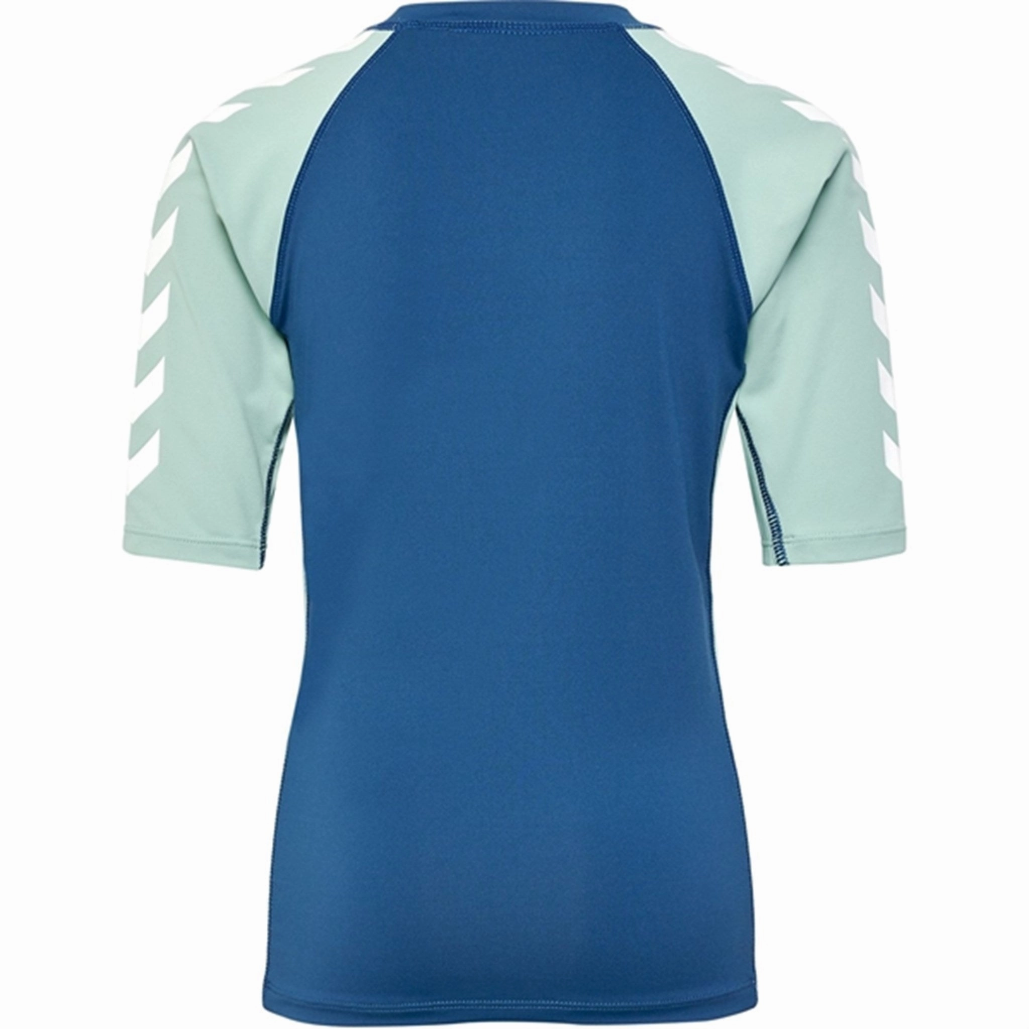 Hummel Fiji Swimming blouse Dark Denim Abdominal Toning Panels Floral design