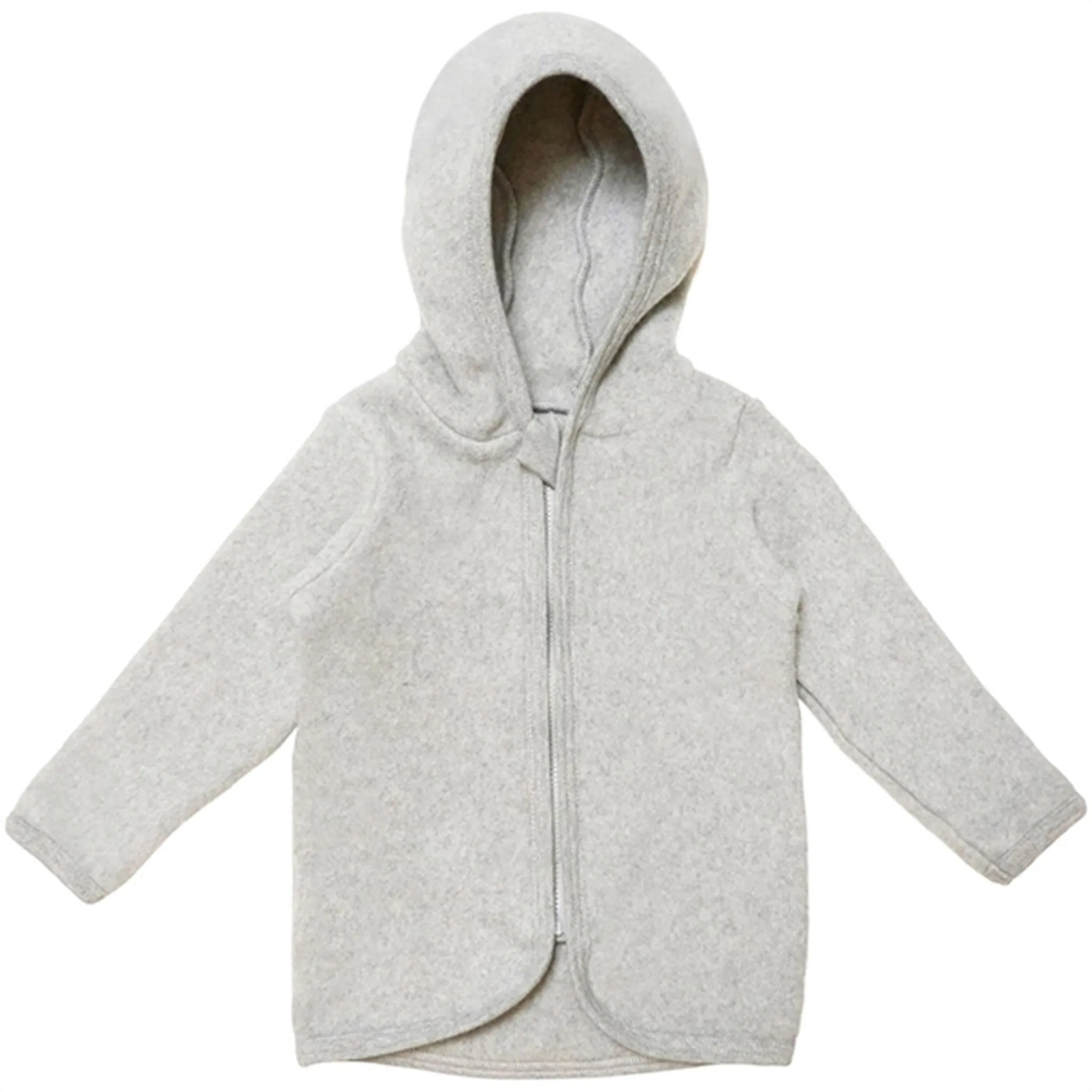 Outdoor Work Weekend Trip Huttelihut Poofy Baby Jacket Light Grey