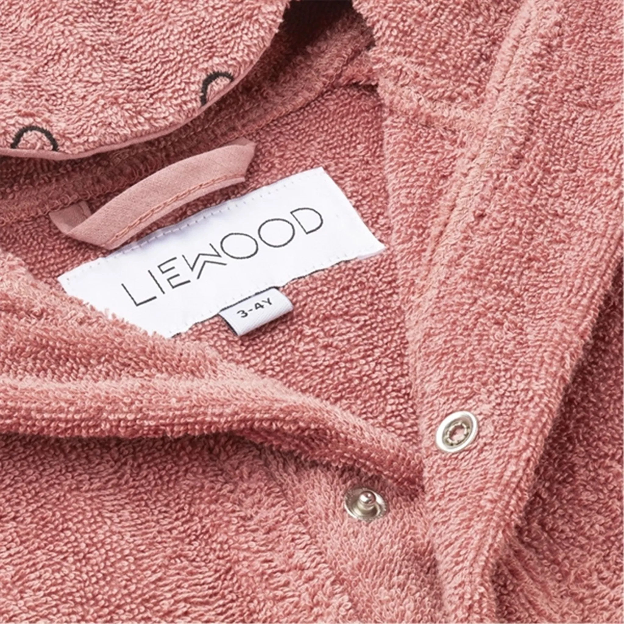 Thermal Insulation Layer Stay Soft Liewood Lily Bathrobe Hippo / dusty raspberry mix