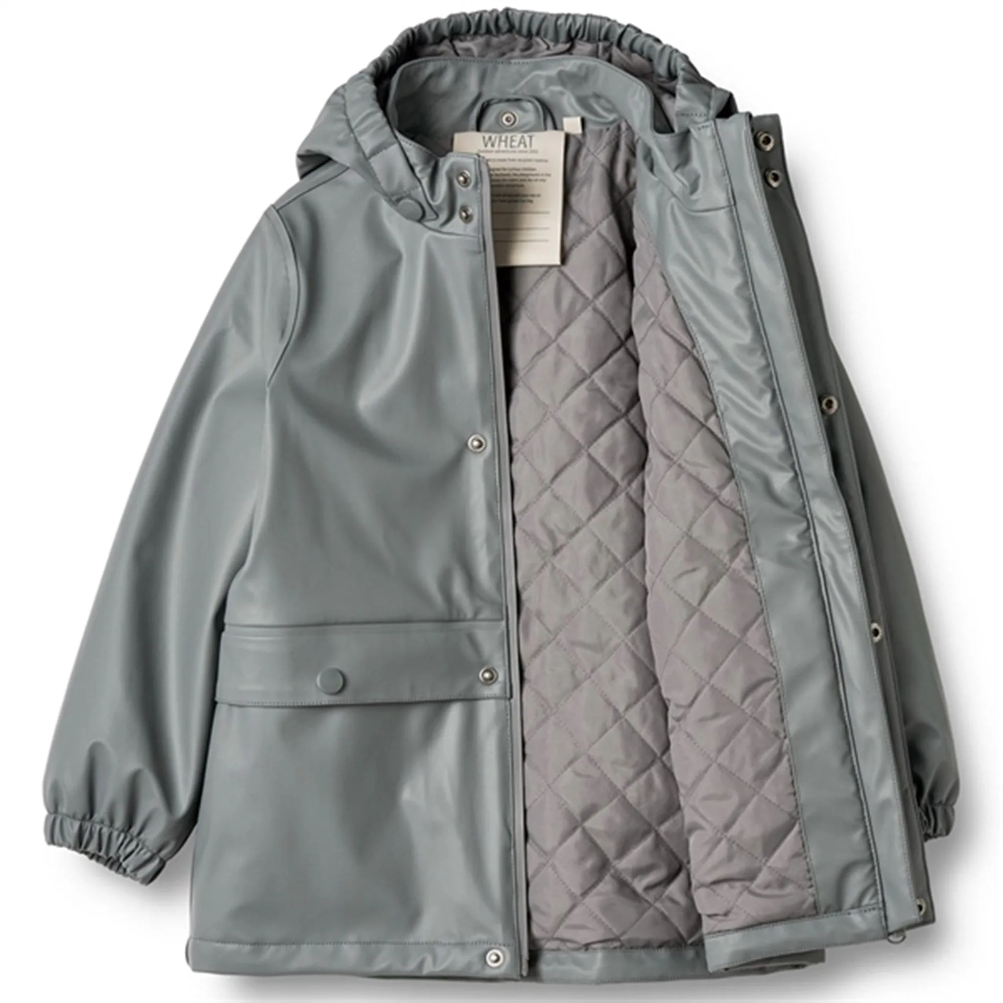 Influencer-Approved Earth-Tone Wheat Rain Jacket Ajo Thermo Autumn Sky