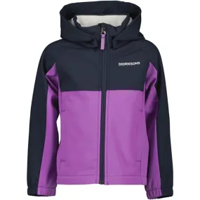 Teens Model Didriksons Tulip Purple Troel Kids Jacket