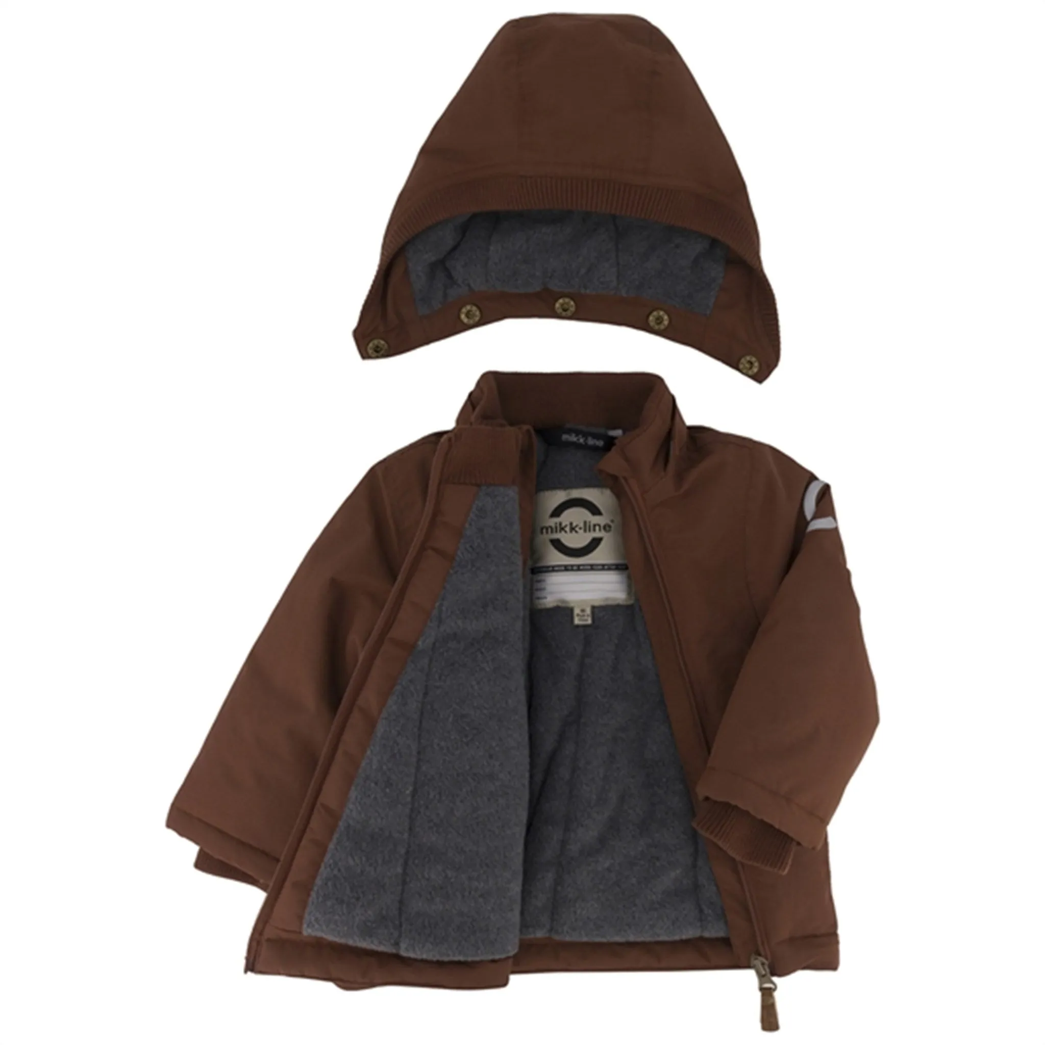 Mikk-Line Winter Jacket Mink LightweightFabric Eco-friendly