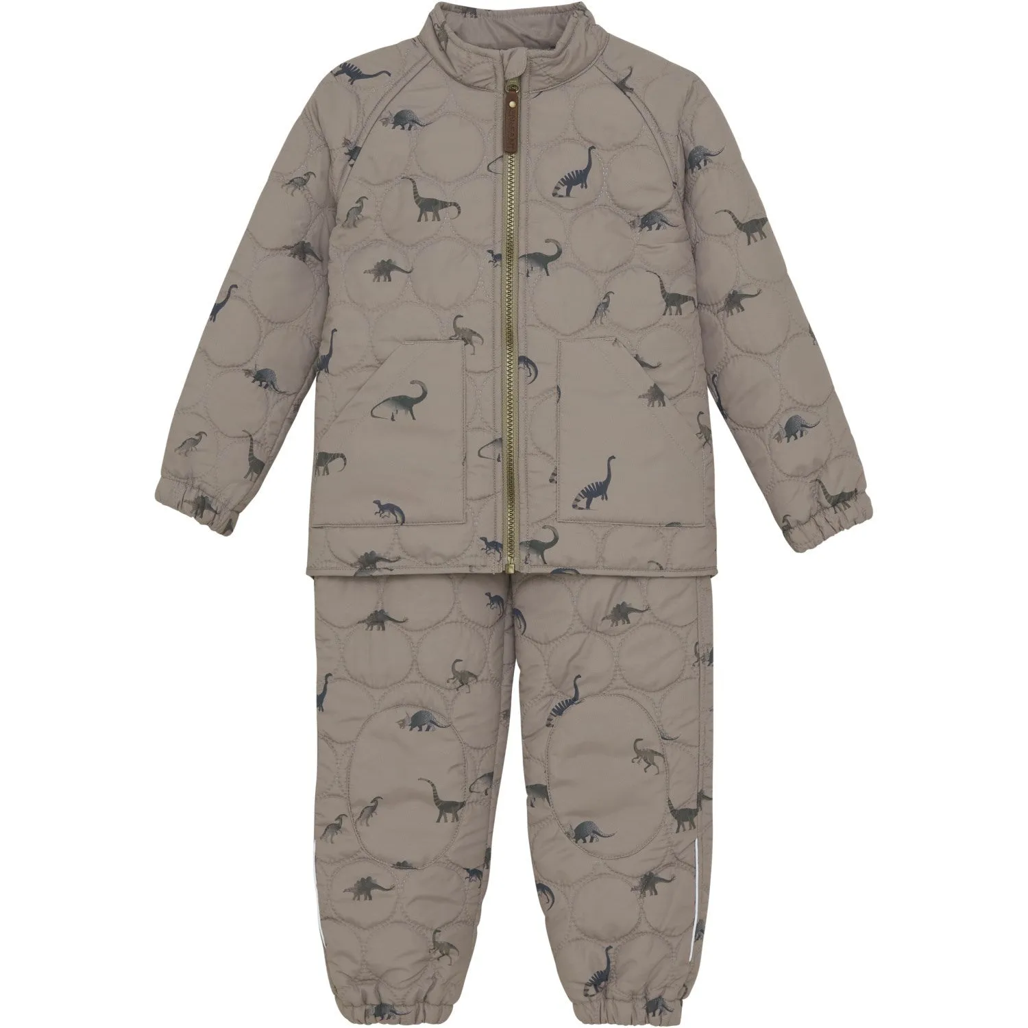 En Fant Fungi Thermal Set Soft, Aop Layered-Look Colorful office attire