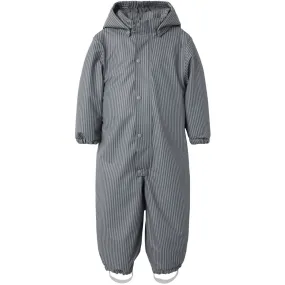 Chain-Detail Neutral-Shade Lil'Atelier Ultimate Grey Nmmladry10 Snowsuit Aop Fo Lil