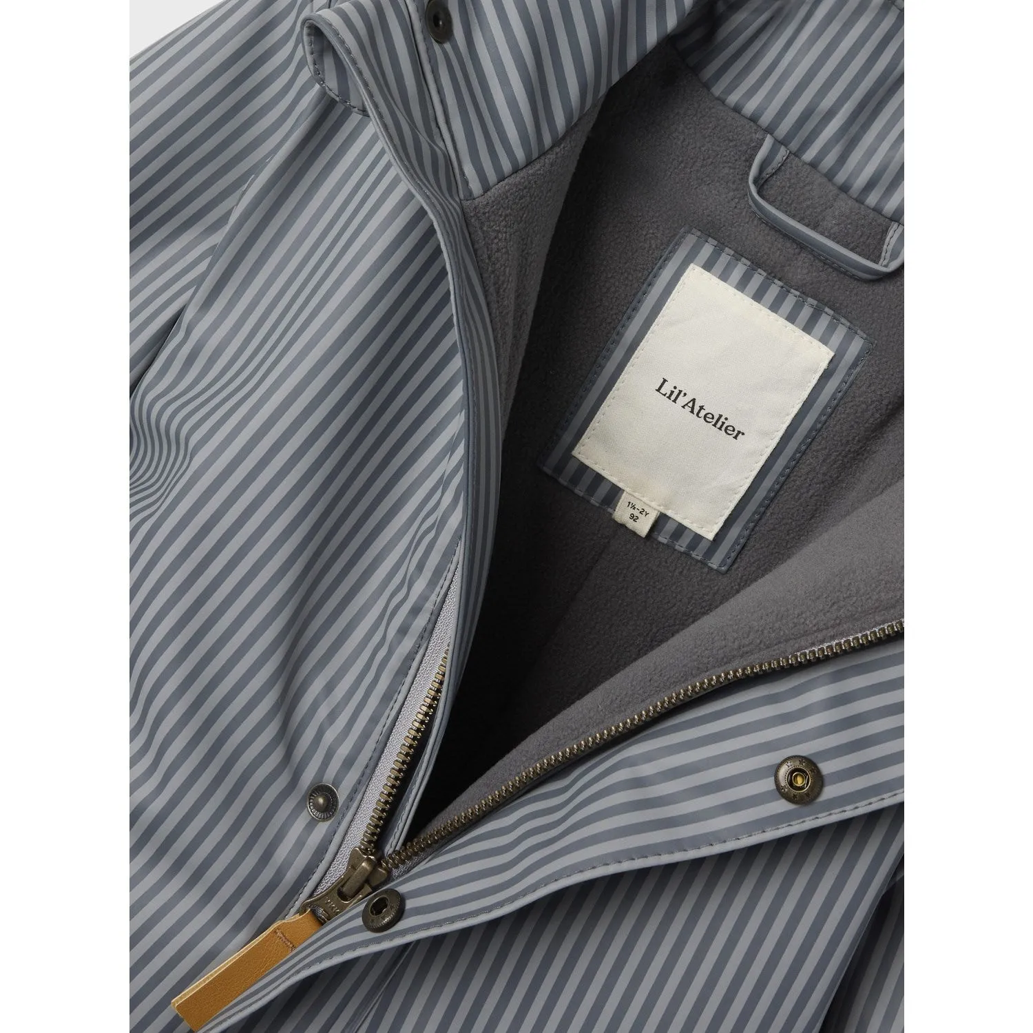 Lil'Atelier Ultimate Grey Nmmladry10 Snowsuit Aop Fo Lil Pin-Tuck custom-fit