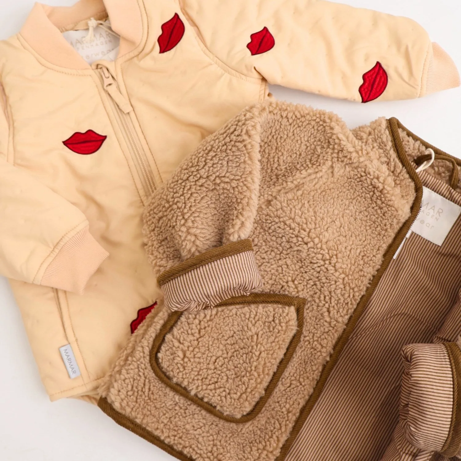 Ethically-Made MarMar Thermo Kiss Embroidery Olisa Jacket Outerwear