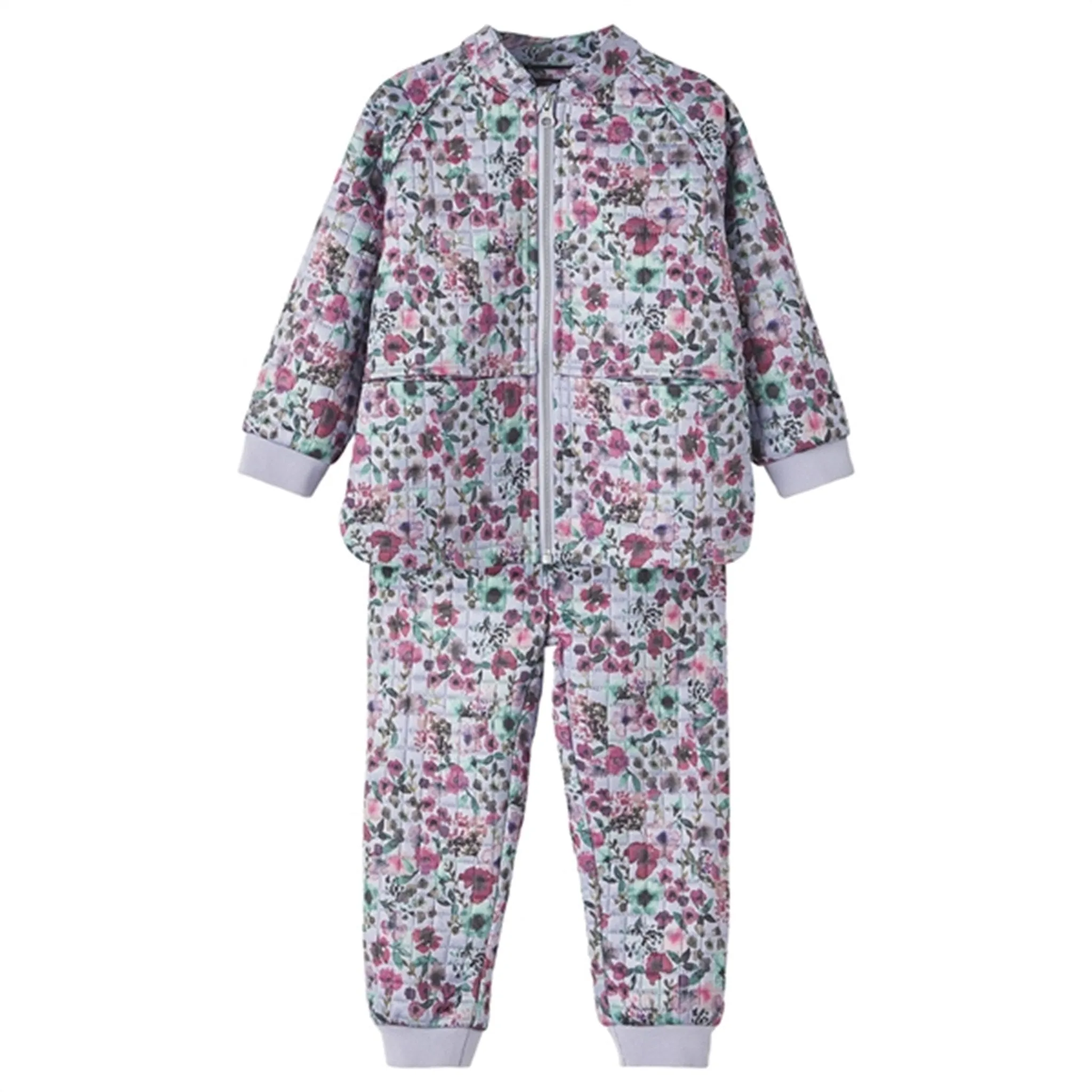 Name it Cosmic Sky Moon Qilted Set AOP Recycled-Material