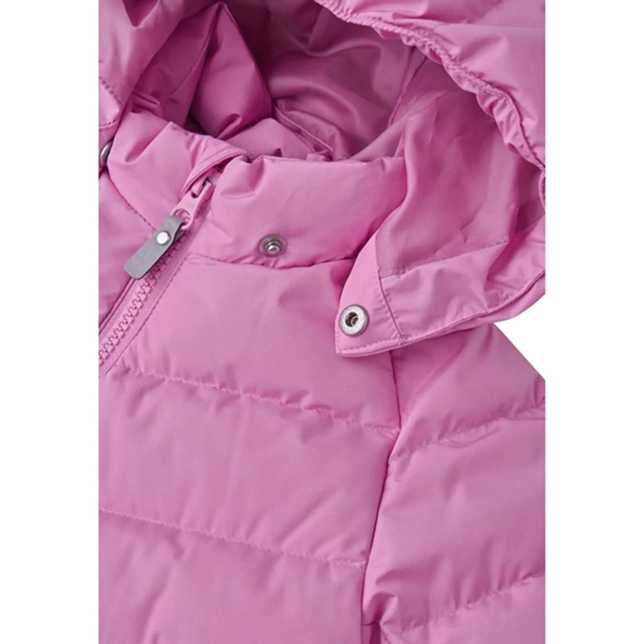 Reima Jacket Kupponen Cold Pink Subtle-Print Stretch-Recovery
