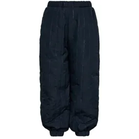 Ethically-Made Sofie Schnoor Dark Blue Thermo Pants
