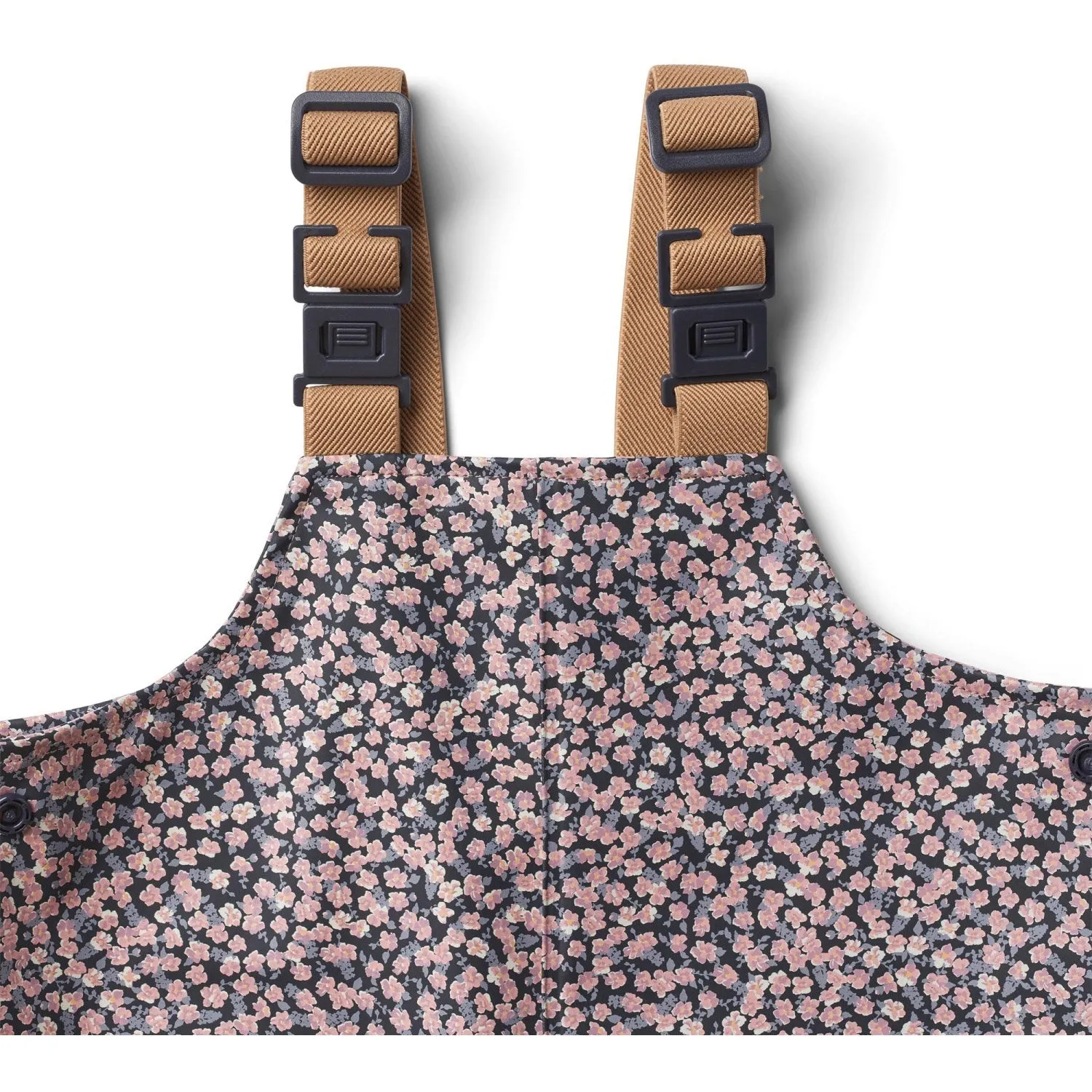 Padded hips Non Restrictive Wheat Rainy Flowers Rainwear Charlo Overall