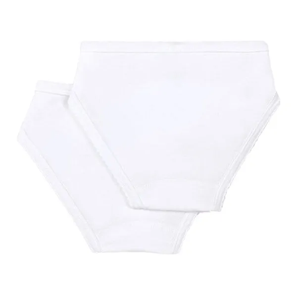 Petit Bateau Culottes 2-pack White Snug Fit
