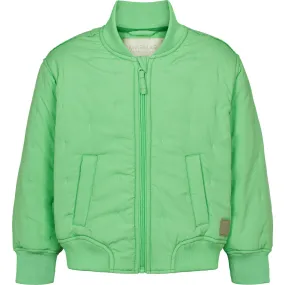 MarMar Thermo Fresh Mint Oki Jacket Outerwear Front-Slit Low-Collar