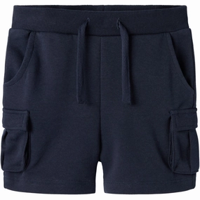 Sport Friendly Name It Dark Sapphire Oli Sweat Shorts Noos