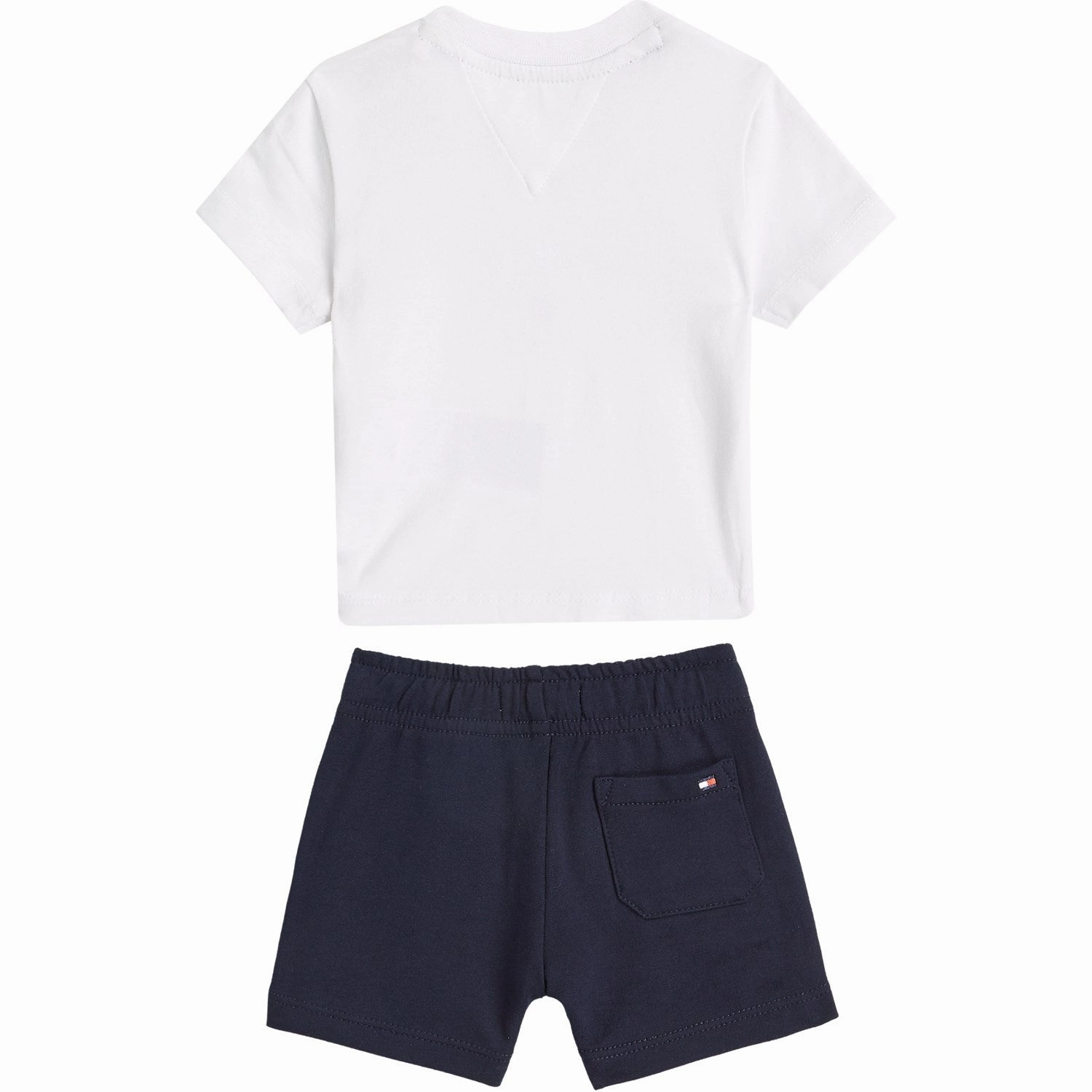 adventure apparel Tommy Hilfiger Dark Night Navy Monotype Tee And Short Set