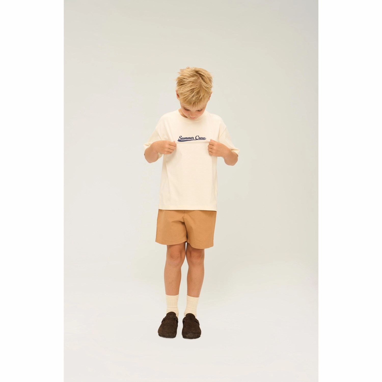 Adjustable Waistband The New Indian Tan Kristian Shorts