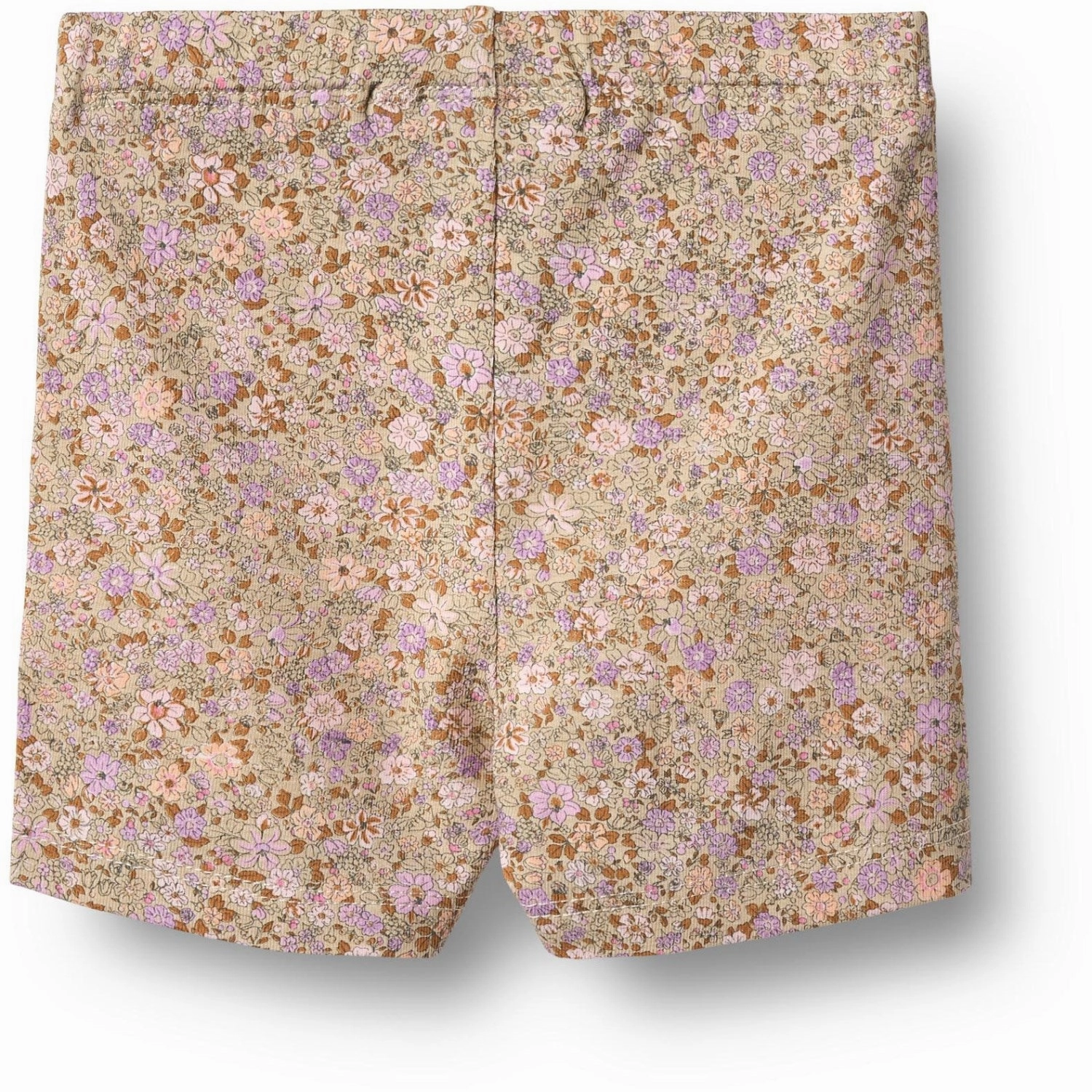 Coastal Style Smooth Texture Wheat Lilac Flower Meadow Bike Shorts Anne