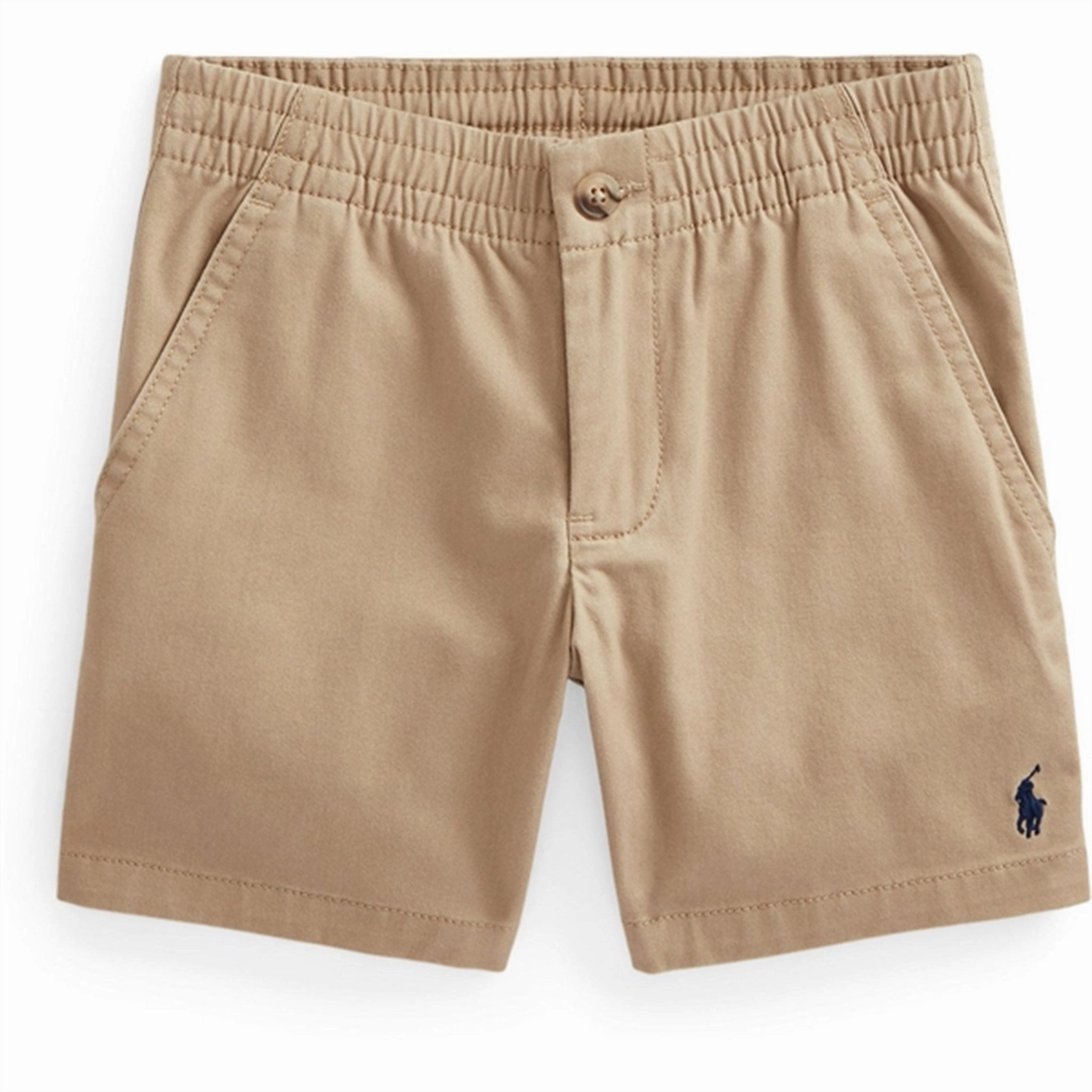 Moisture Wicking Finish Linen blend Polo Ralph Lauren Boy Shorts Khaki Hill