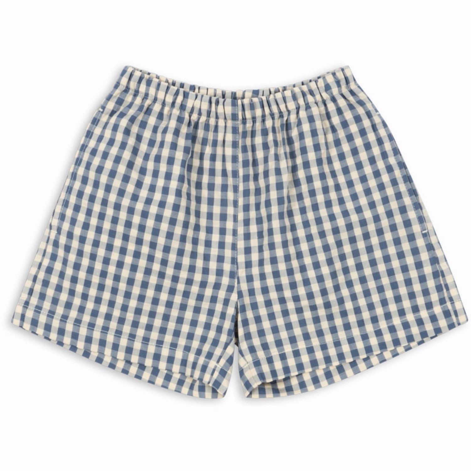Konges Sl?jd Captains Blue Check Kim Shorts Gots Active Wear Shorts equestrian wear