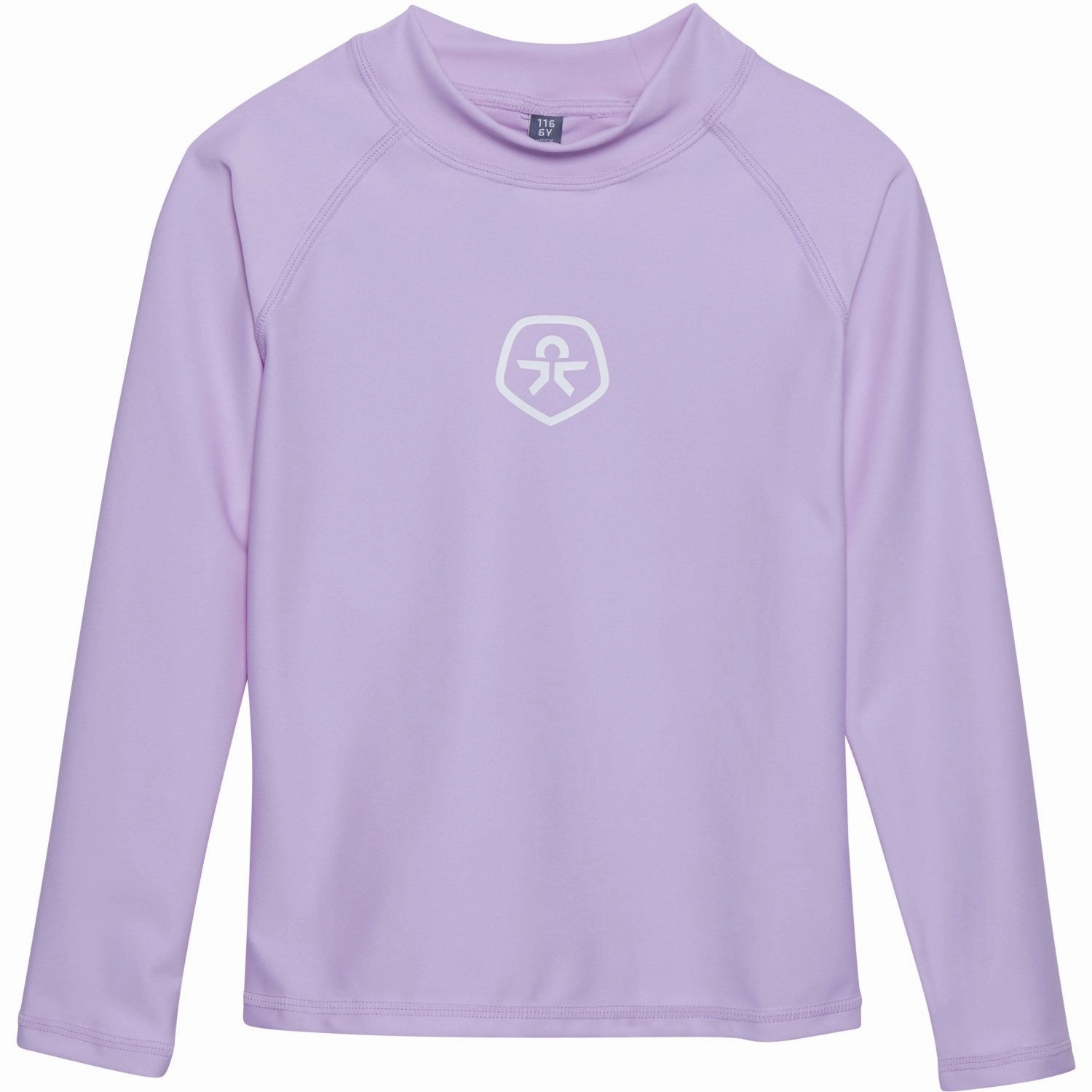 Color Kids Lavender Mist T-Shirt L/S - Solid Water Play Molded Cup Support
